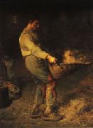 Jean Francois Millet The Winnower Germany oil painting reproduction
